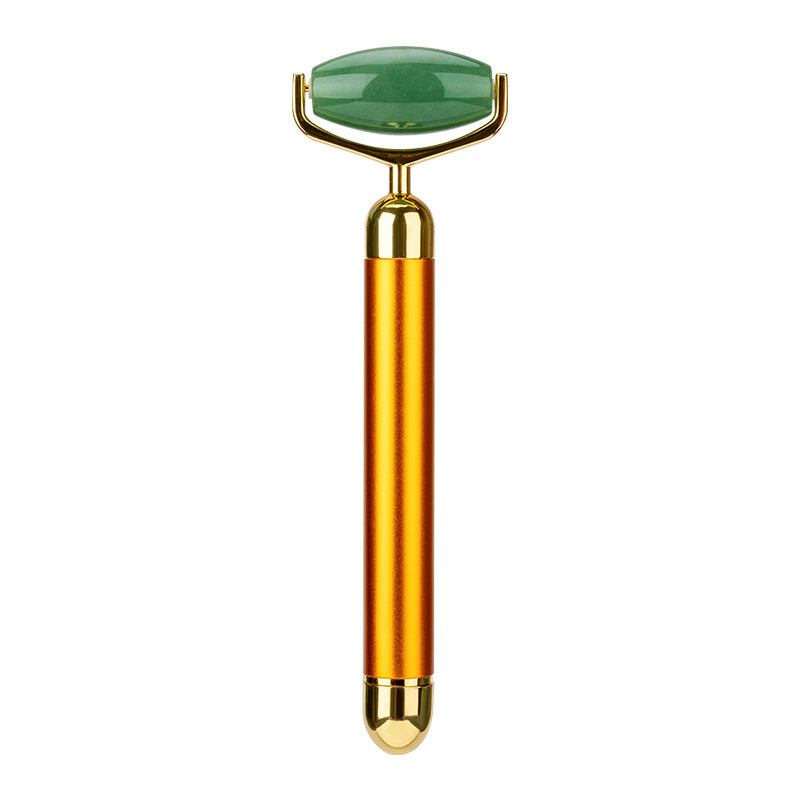 Jade Roller Electric Roller Face Electric Stick Golden Jade Face Beauty Stick