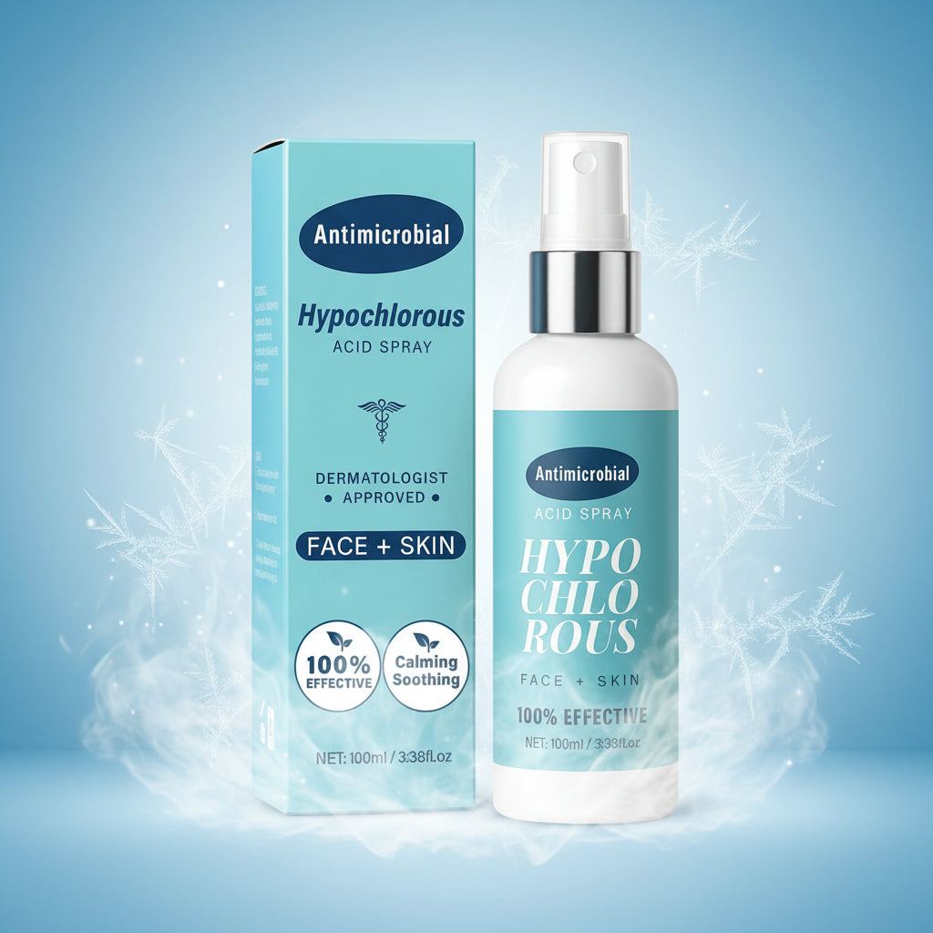 Hypochlorous Acid Spray - Front view with box