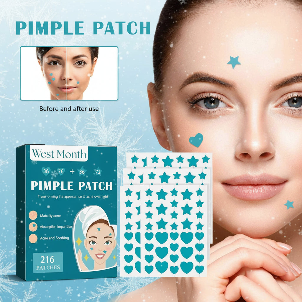 CryoGlow Acne Patches before and after