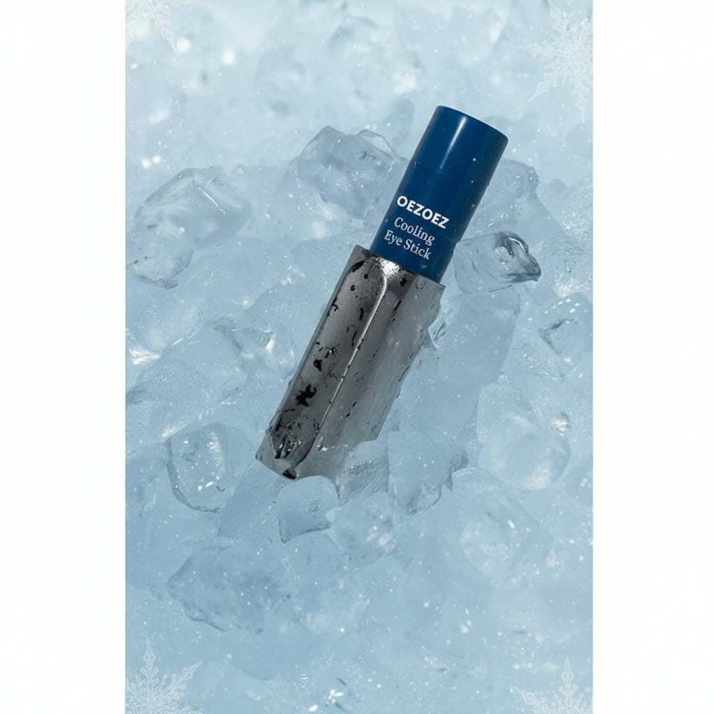CryoGlow Cooling Eye Stick on ice