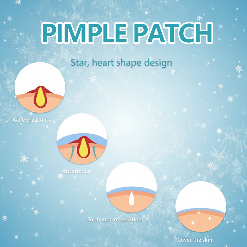 CryoGlow Acne Patches how it works