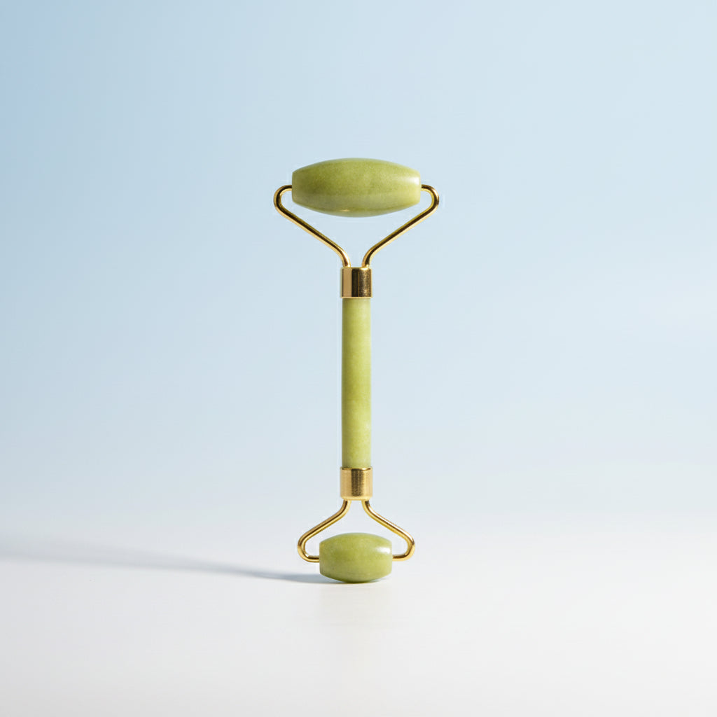 CryoGlow Jade Face Roller - standing
