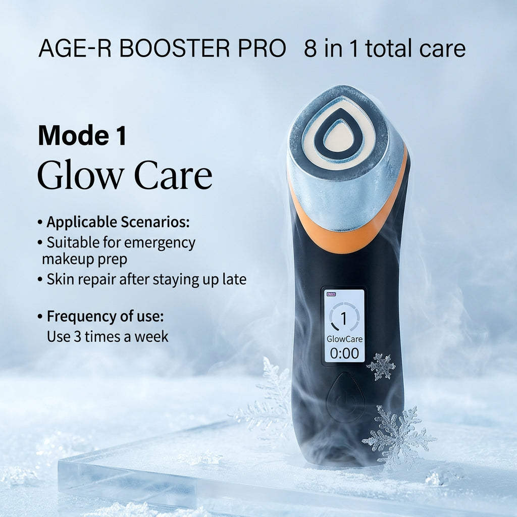 CryoGlow Microcurrent Device - features and modes